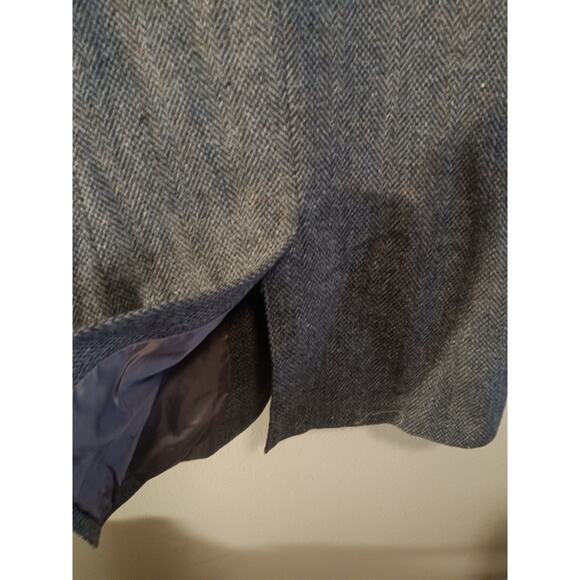 Levi’s Vintage Western Wear Wool Coat Gray 42L Men’s Long Overcoat - Picture 4 of 9